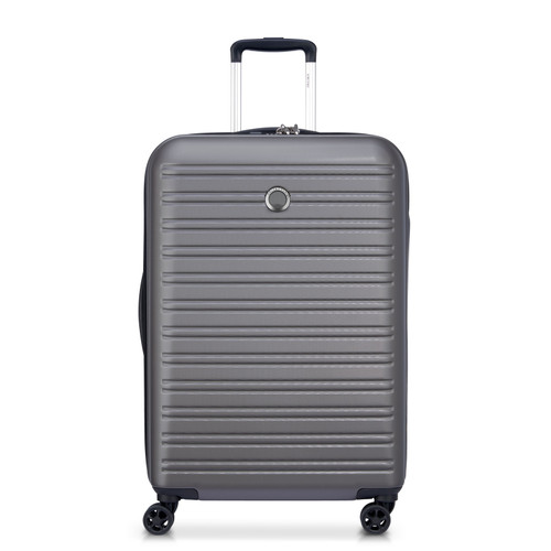 00205882011 - https://www.luggagesuperstore.co.uk/media/catalog/product/d/e/delsey-segur-00205882011-01_1.jpg | Delsey Segur 2.0 70cm 4 Wheel Large Suitcase Grey