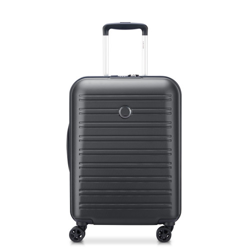 00205880300 -
Delsey Segur 2.0 55cm 4 Wheel Slim Cabin Suitcase Black