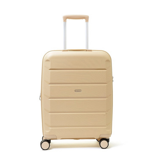 TR-0239-BEI-S - 
Rock Tulum 55cm Cabin Suitcase Beige