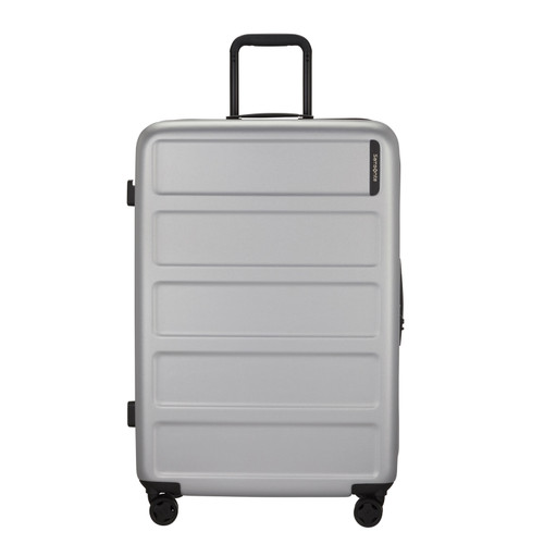 138276-1776 - Samsonite Quadrix 75cm 4 Wheel Large Suitcase Silver