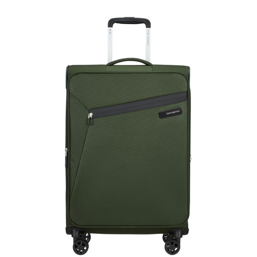 146853-9199 - 
Samsonite Litebeam 66cm Expandable Medium Suitcase Climbing Ivy