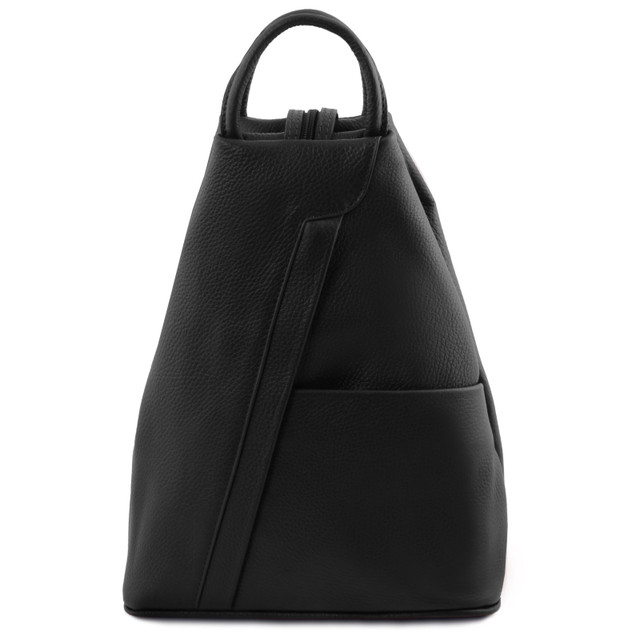 Tuscany Leather Shanghai Hammered Leather Backpack