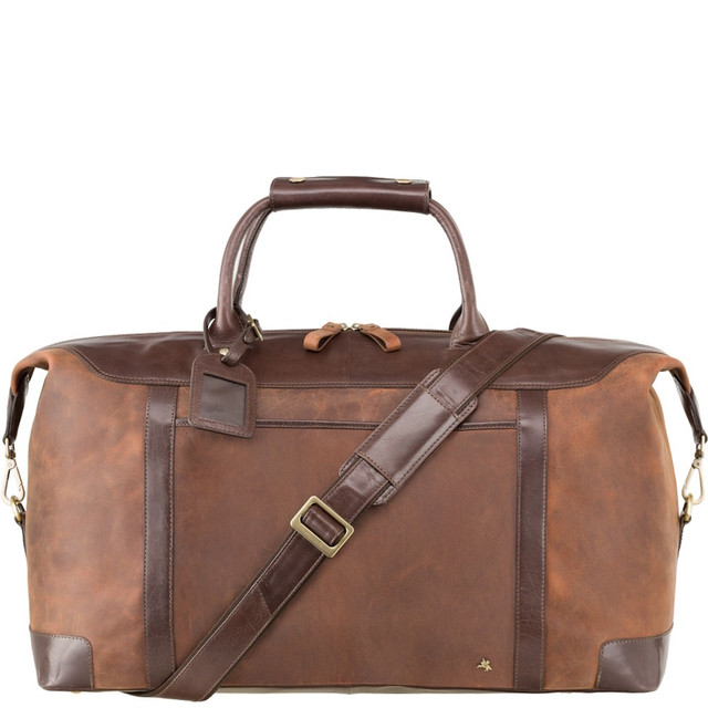 Visconti Voyager Leather Holdall Cabin Size - 55cm