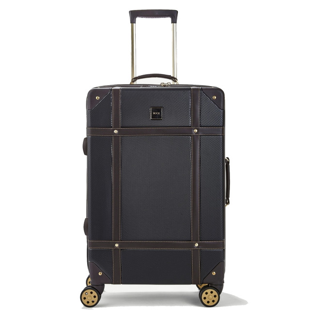 Rock Vintage 4 Wheel Medium Suitcase - 67cm