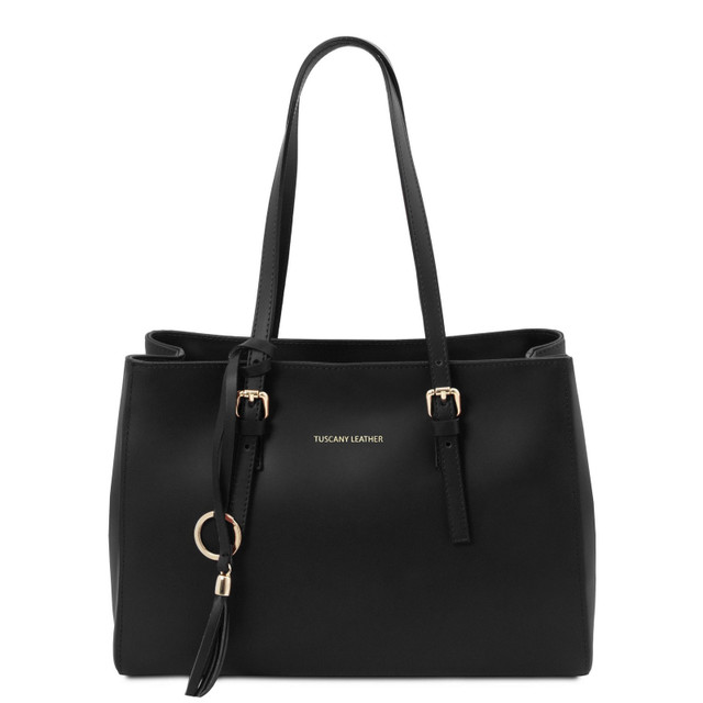 Tuscany Leather 2 Compartment Shoulder Bag