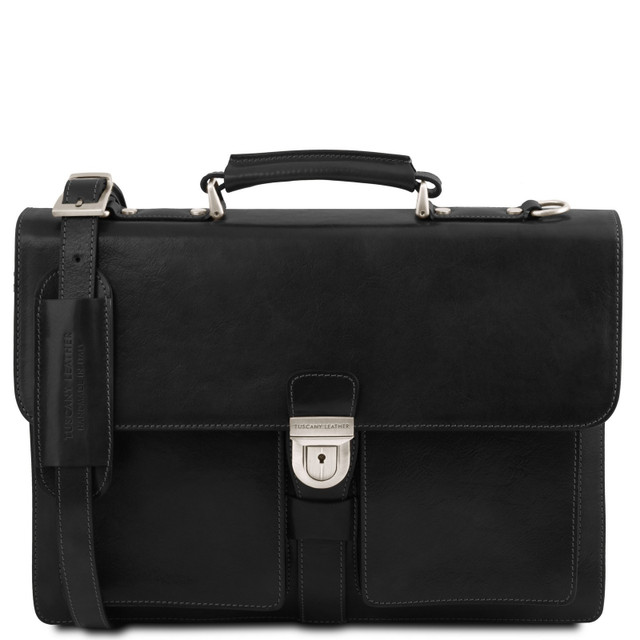 Tuscany Leather Assisi 3 Compartment Briefcase