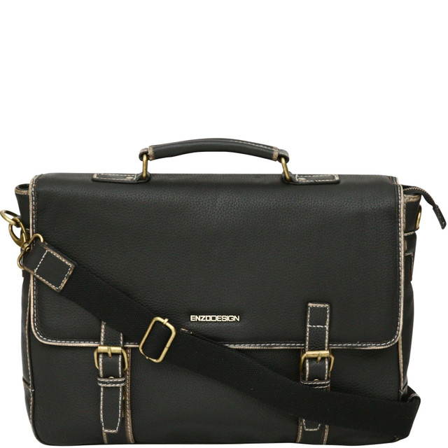 Enzo Design Vintage Briefcase