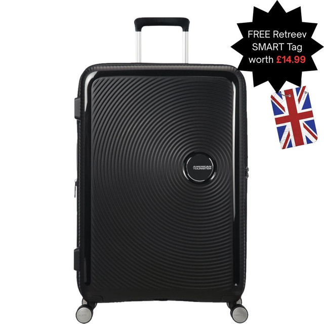 American Tourister Soundbox 4 Wheel Expandable Suitcase - 77cm