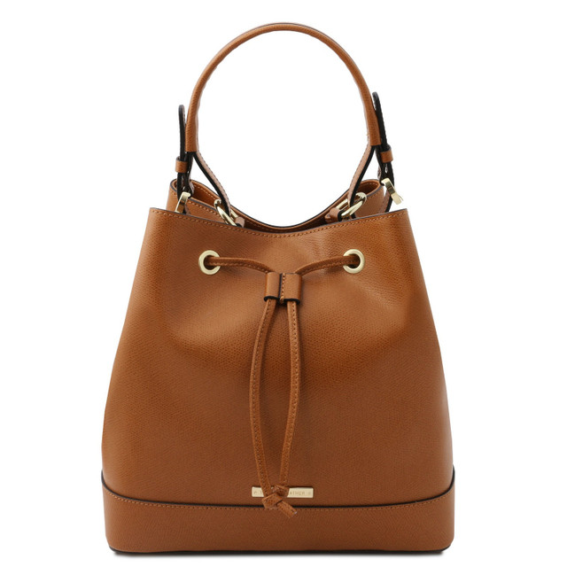 Tuscany Leather Minerva Bucket Bag
