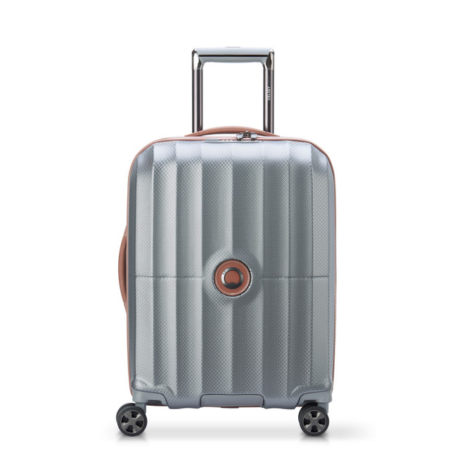 Delsey Carrousel 4 Wheel Slim Cabin Suitcase - 55cm