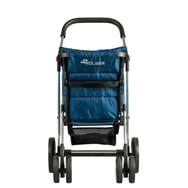 Rolser Basket 4 Big Wheel 2 Swivelling Foldable Shopping Trolley