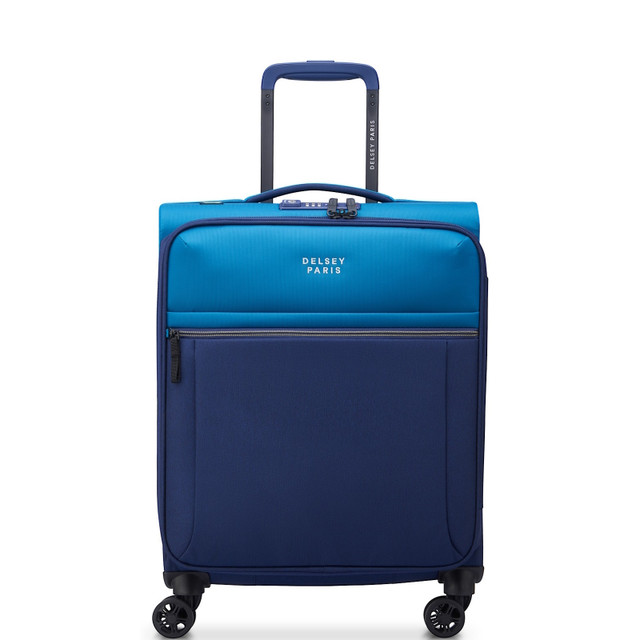 Delsey Brochant 3 4 Wheel Slim Cabin Suitcase - 55cm