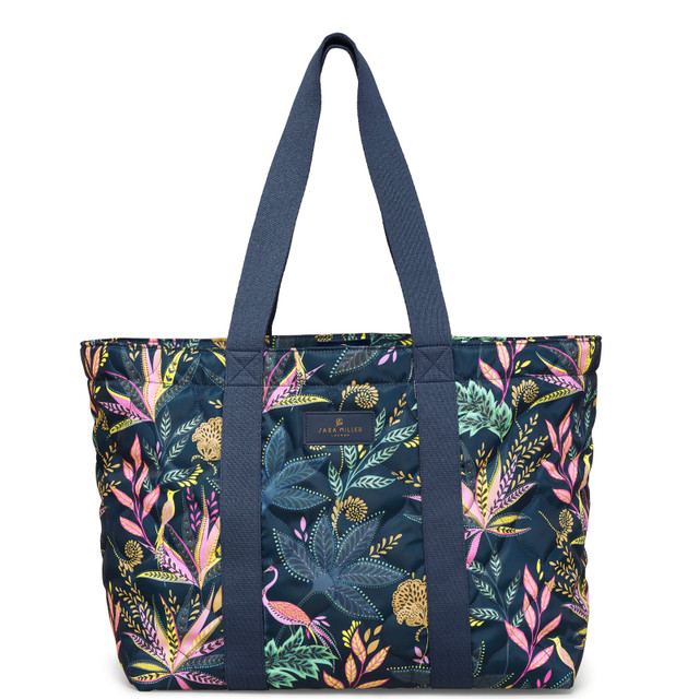 Sara Miller Quilted Travel Oversized Tote