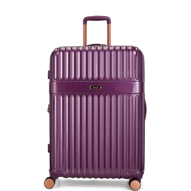 Valise DELSEY PARIS Air Armour 4 DR - 77 Cm - Violet Foncé - Coque Rigide