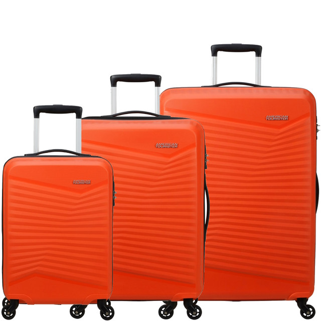 American Tourister Jet Driver 2.0 3 Piece Luggage Set - 55cm, 68cm & 79cm