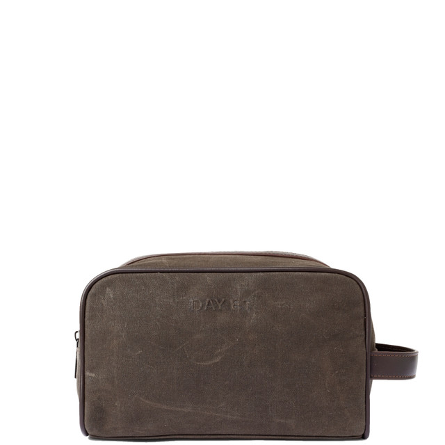 Day Et Waxed Cotton Wash Bag
