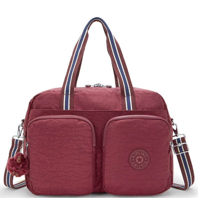 Kipling Art Tote Bag Donna, Taglia Unica. Borsa In Tessuto Con Due Manici E Tracolla Staccabile. Angoli Regolabili, Portachiavi E Tasche Frontali. 35x28x19 Cm.