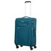 133190-6032 - https://www.luggagesuperstore.co.uk/media/catalog/product/p/r/prod_col_133190_6032_wheel_handle_full.jpg | American Tourister Crosstrack 67cm Expandable Suitcase Navy/Orange