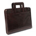 7121-db - https://www.luggagesuperstore.co.uk/media/catalog/product/7/1/7121-br_3_.jpg | S Babila Zipped Portfolio with Retractable Handles Dark Brown