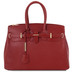 TL141529-1529_1_4 - Tuscany Leather Handbag with Golden Hardware Red