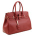 TL141529-1529_1_4 - Tuscany Leather Handbag with Golden Hardware Red