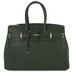 TL141529-1529_1_62 - Tuscany Leather Handbag with Golden Hardware Forest green