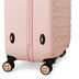 tbw0303-017 - https://www.luggagesuperstore.co.uk/media/catalog/product/t/b/tbw0302-017_belle_pink_wheels_1.jpg | Ted Baker Belle 4 Wheel 54cm Cabin Suitcase Pink