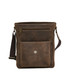 i600-mu | Felda Mini Leather Crossover Bag Mud