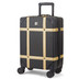 TR-0193-BLG-S - 
Rock Vintage 54cm Cabin Suitcase Black/Gold