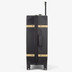 TR-0193-BLG-M - 
Rock Vintage 67cm Medium Suitcase Black/Gold