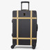 TR-0193-BLG-M - 
Rock Vintage 67cm Medium Suitcase Black/Gold