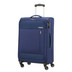 130668-6636 - https://www.luggagesuperstore.co.uk/media/catalog/product/p/r/prod_col_130668_6636_front34_1.jpg | American Tourister Heat Wave 68cm Medium Suitcase Combat Navy
