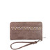 15-110-MU - 
Felda Ladies PU Suede Effect Purse Mushroom