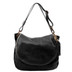 TL141110-1110_1_2 - 
Tuscany Leather Soft leather shoulder bag with tassel detail Black