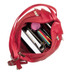 18357-RED - Visconti Danii Ladies Leather Backpack Red