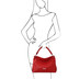 TL142087-2087_1_120 - Tuscany Leather Soft Shoulder Bag Lipstick Red
