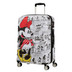 85670-7484 - https://www.luggagesuperstore.co.uk/media/catalog/product/p/r/prod_col_85670_7484_front34_1.jpg | American Tourister Wavebreaker Disney 67cm Medium Suitcase Minnie Comics