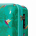 SMH0103-001 - Sara Miller 4 Wheel Spinner 54cm Cabin Suitcase Green Birds
