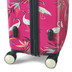 SMH0102-008 - 
Sara Miller 4 Wheel Medium 67cm Suitcase Pink Heron