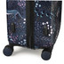 SMH0101-010 - Sara Miller 4 Wheel Large 77cm Suitcase Midnight Leopard