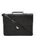 TAS-B139-BL - Tassia Leather Look 14” Laptop Briefcase Black