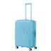 88473-A939 - 
American Tourister Soundbox 67cm Expandable Suitcase Blueberry Fizz