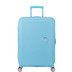 88473-A939 - 
American Tourister Soundbox 67cm Expandable Suitcase Blueberry Fizz