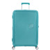 88474-A066 - 
American Tourister Soundbox 77cm Expandable Suitcase Turquoise Tonic