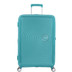 88474-A066 - 
American Tourister Soundbox 77cm Expandable Suitcase Turquoise Tonic