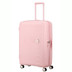 88474-8959 - 
American Tourister Soundbox 77cm Expandable Suitcase Pastel Pink