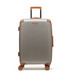 TR-0219-PLA-M - 
Rock Carnaby 67cm Expandable Suitcase Platinum