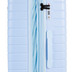 TR-0214-PB-XL - 
Rock Novo 89cm Expandable Extra-Large Suitcase Pastel Blue