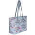 SMB1001-011 - 
Sara Miller Large Tote Shopper Crane Garden