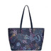 SMB1001-010 - 
Sara Miller Large Tote Shopper Midnight Leopard